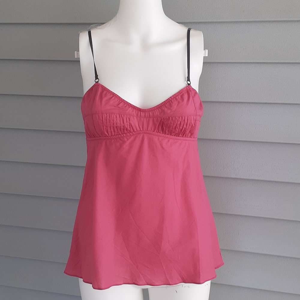 Marni pink spaghetti strap blouse
